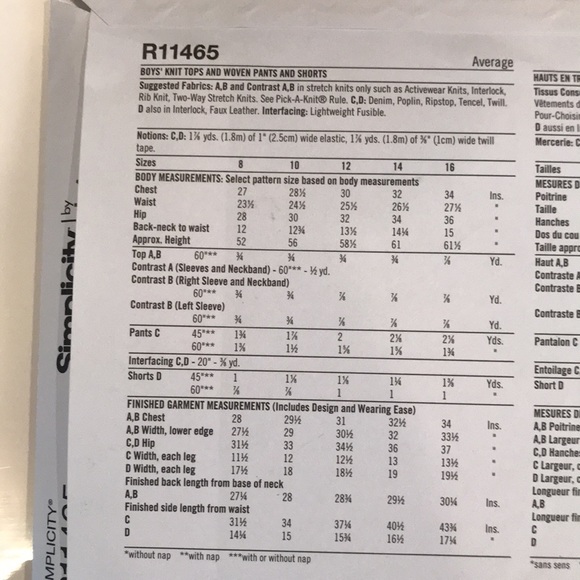 Brand new Simplicity Pattern - Picture 3 of 4